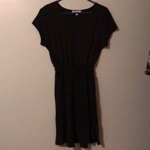 Black cloth dress
